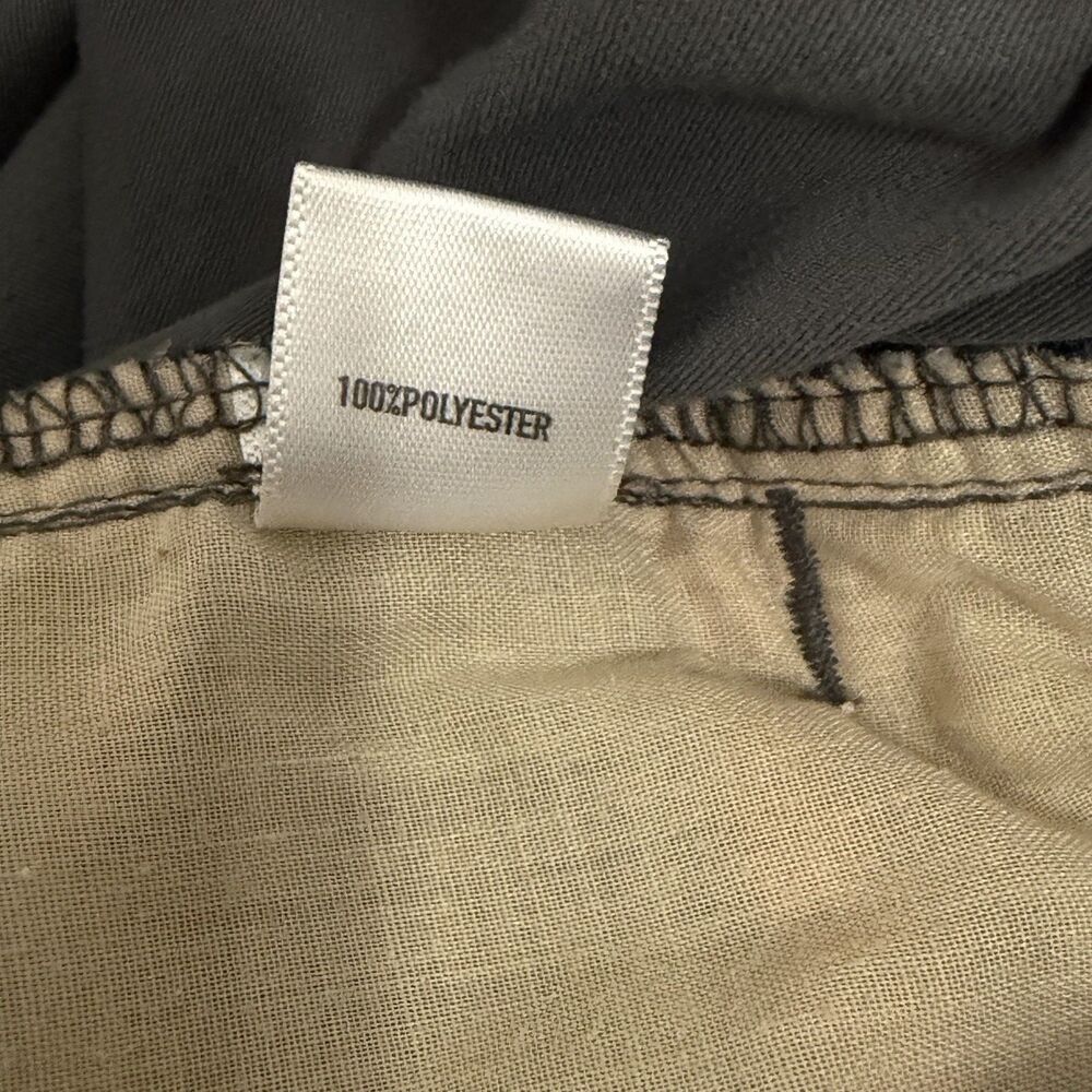 WOWIE Sapien Shorts Mens L Grey Aztec Southwest Trim Drawstring Waist - Picture 8 of 8